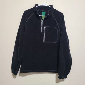 Cabela's Black Quarter-Zip Sweater